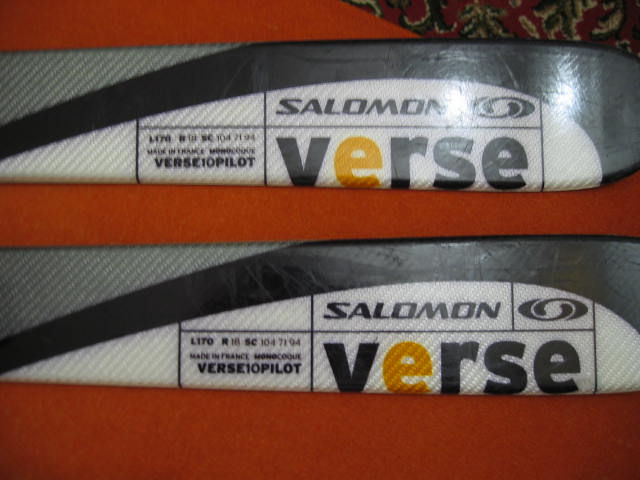 salomon verse 10 pilot
